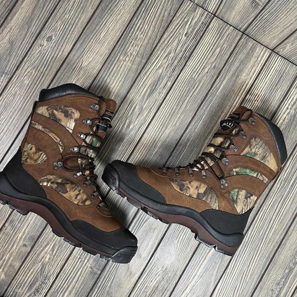 LaCrosse 4700M Hunting Boots Camo Genesys Gore Tex Men Sz 13 Leather Outdoor 11" - Picture 6 of 11
